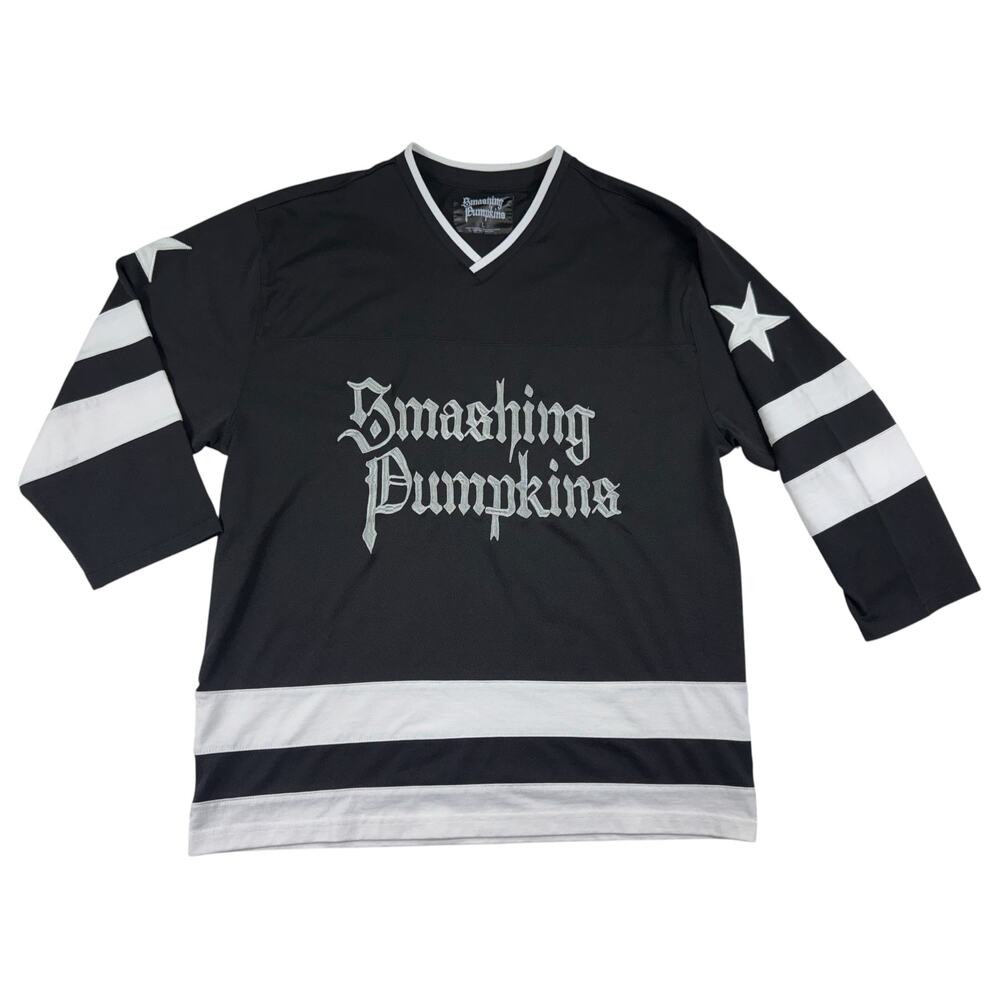 Smashing Pumpkins Hockey Jersey Men's Large 2015 Stitched Oversized Fit RARE